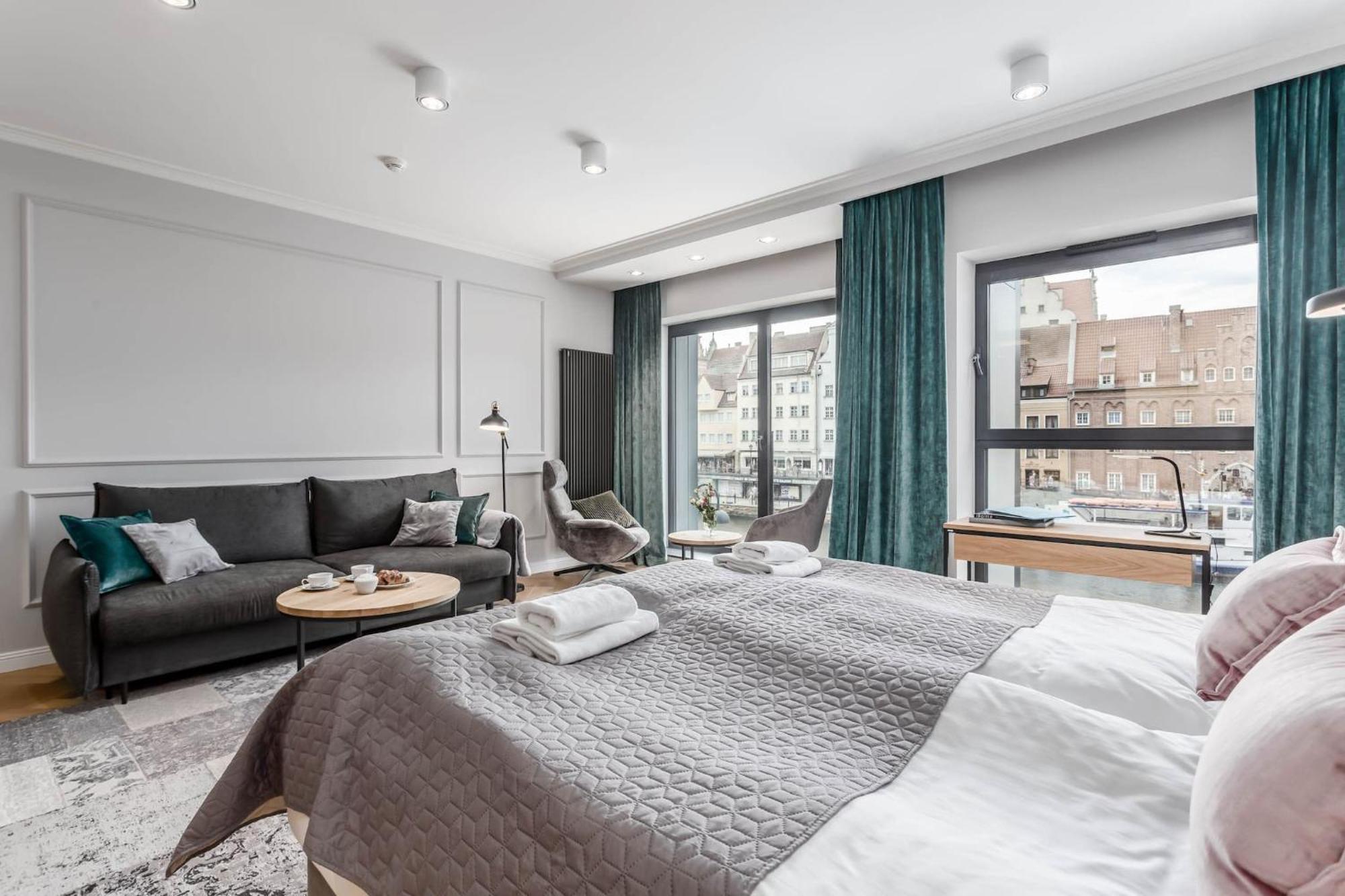Deo Plaza - Apartamenty W Sercu Gdanska By Rent Like Home Exteriör bild