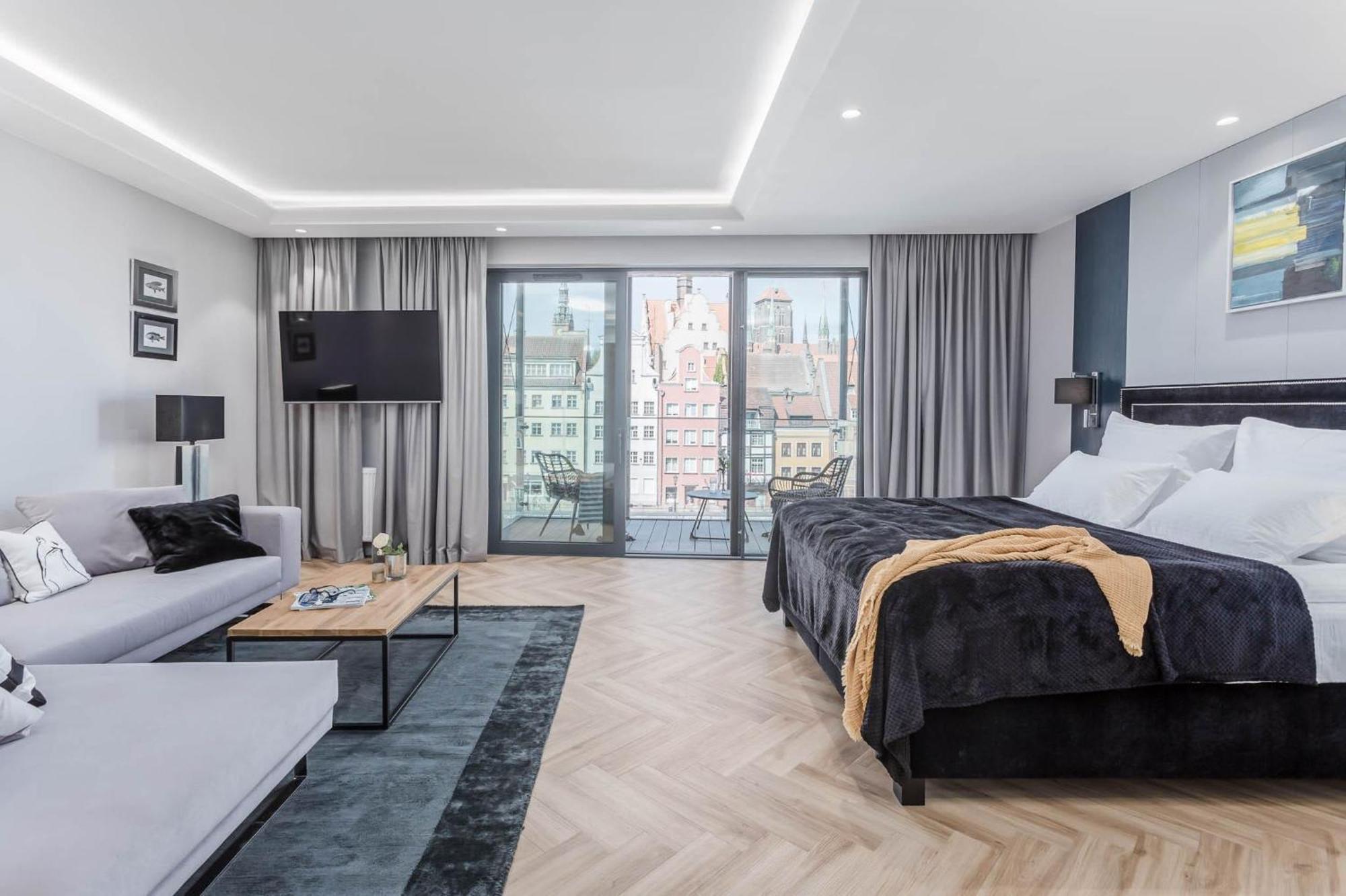 Deo Plaza - Apartamenty W Sercu Gdanska By Rent Like Home Exteriör bild
